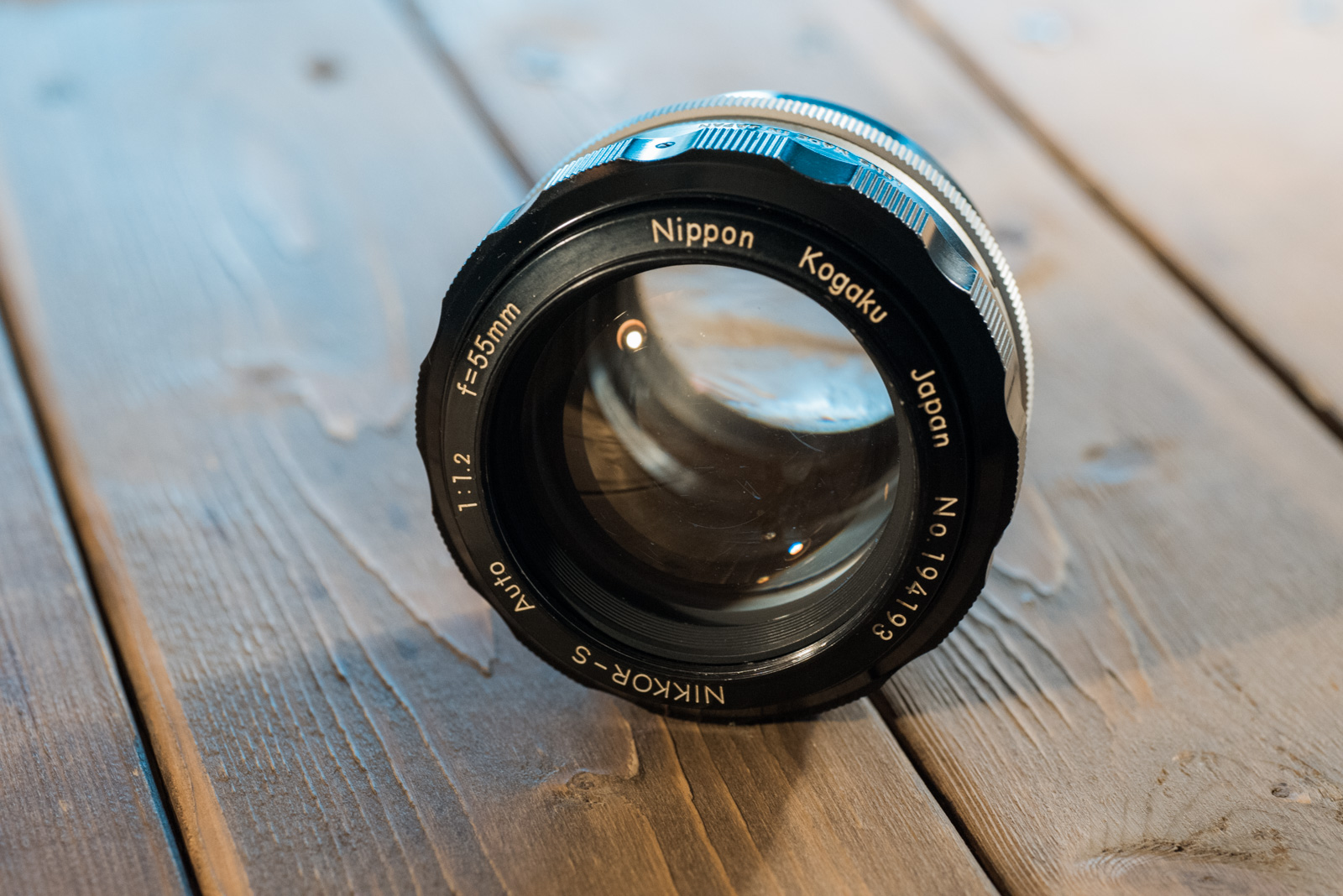ニコン Nikon Nikkor-S Auto 55mm f1.2 #2244
